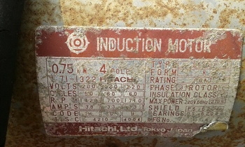 ขาย - ปั๊มลม มอเตอร์ไฟฟ้า FUJI: SA04 มือสองญี่ปุ่น ราคาเพียง 7,500 บาทครับ