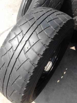 กะทะล้อ 6 รู ขอบ 15 ยาง 235/70R15 ชุด 4 ล้อ TEL.081-427-3941 กะทะล้อ 6 รู ขอบ 15 ยาง 235/70R15 ชุด 4 ล้อ TEL.081-427-3941
