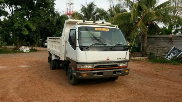 มิตซู แคนเตอร์FE649 ดั้ม หิน ทราย รถปี 48 มิตซู แคนเตอร์FE649 ดั้ม หิน ทราย รถปี 48