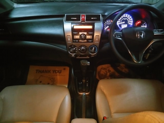2013 HONDA CITY 1.5AT SVรุ่นTOPสุด  i-VTEC Modulo สภาพนางฟ้าราคาถูกด่วนๆ