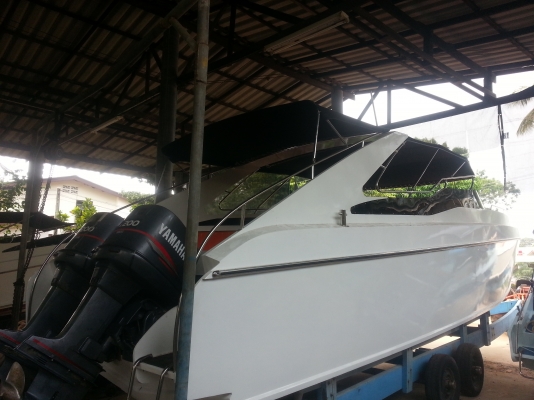 ขายเรือเร็ว 33 ฟุต เครื่องยามาฮ่า 200&times;2