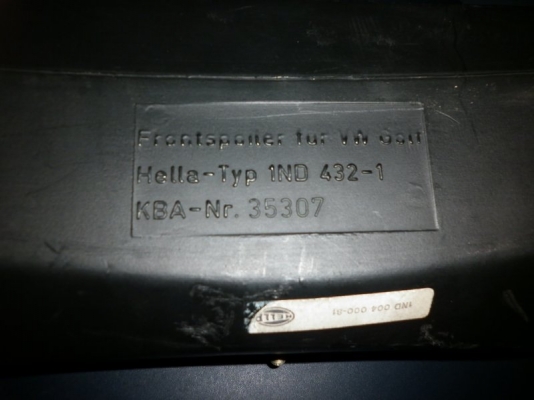 ต้องการขาย front spoiler hella vw golf mk1 ต้องการขาย front spoiler hella vw golf mk1