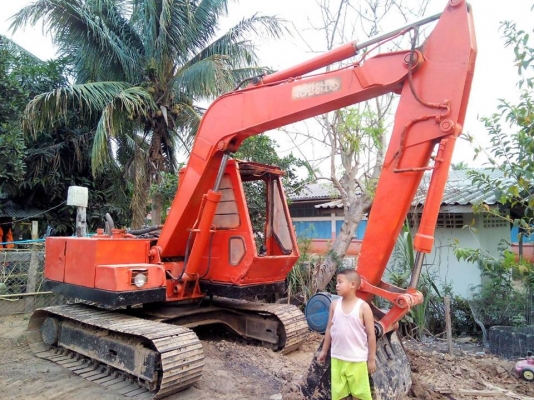 ***ขายแล้วครับขอบคุณ Truck2hand ขาย แบคโฮ ราคาเบาๆ KOBELCO SK03 (มาร์ควัน) เทียบเท่า PC-60 เครื่องเดิม ปั้มนิ้ว เครื่องISUZU C240-74HP 4สูบ เครื่องดี แห้งดี แรง แน่น ปั้มดี แรง ทำงานดี เร็วดี บูมอาร์มดี มีปะมีดามบ้าง บุ้งกี๋ดี บูท/สลัก ดี