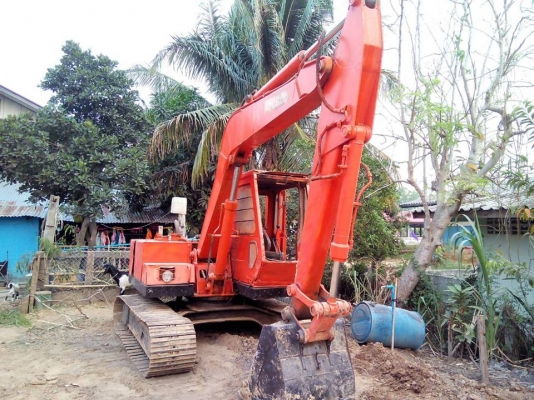 ***ขายแล้วครับขอบคุณ Truck2hand ขาย แบคโฮ ราคาเบาๆ KOBELCO SK03 (มาร์ควัน) เทียบเท่า PC-60 เครื่องเดิม ปั้มนิ้ว เครื่องISUZU C240-74HP 4สูบ เครื่องดี แห้งดี แรง แน่น ปั้มดี แรง ทำงานดี เร็วดี บูมอาร์มดี มีปะมีดามบ้าง บุ้งกี๋ดี บูท/สลัก ดี