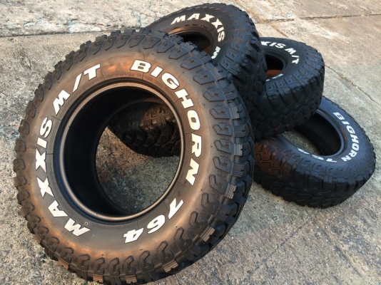 Mud-terrain Maxxis Bighorn MT-764 ขนาด 265 75 r16 สวย