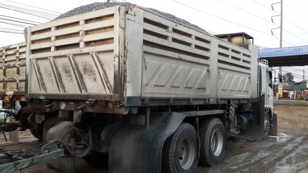 ขายด่วนHINOMEGA260ติดก๊าซNGV10 ถัง จากโรงงานเครื่องJO8ปี54แม่ลูกสภาพพร้อมใช้สุดๆโทร0843923995