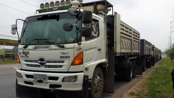 ขายด่วนHINOMEGA260ติดก๊าซNGV10 ถัง จากโรงงานเครื่องJO8ปี54แม่ลูกสภาพพร้อมใช้สุดๆโทร0843923995