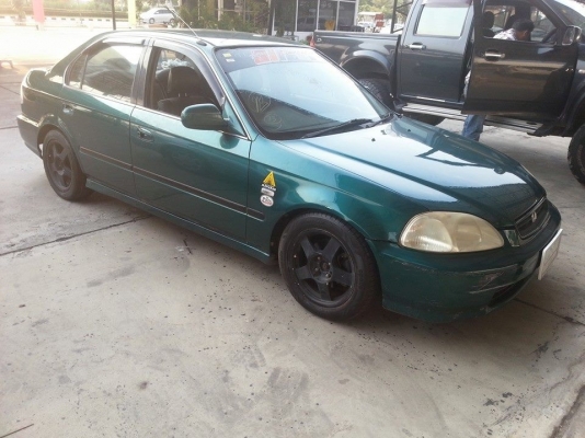 ขายซีวิคตาโตปี98 สองระบบ น้ำมัน NGV รถบอดี้สวยหน้าหลังเดิมขับดี แอร์หนาว ราคานี้หาอยู่ไห้ไวครับ