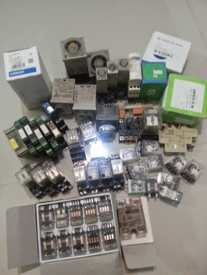 Relay, Timer, Time counter, Buzzer