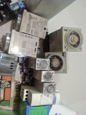 Relay, Timer, Time counter, Buzzer
