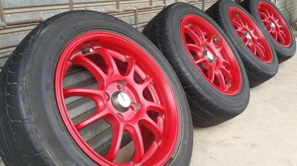 Advan RZ-DF ขอบ 15 4รู100 ยาง Dunlop ปี12