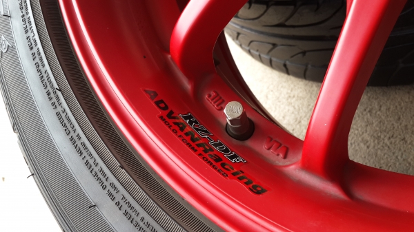 Advan RZ-DF ขอบ 15 4รู100 ยาง Dunlop ปี12