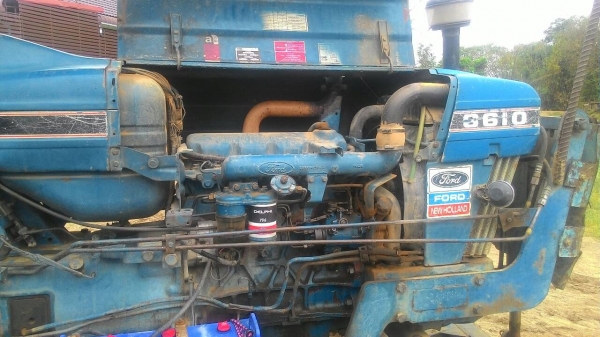 ขายรถไถ FORD 6610 เพลาเดียว สภาพดีพร้อมใช้ อุปกรณ์มีดันหน้าและผานพรวน