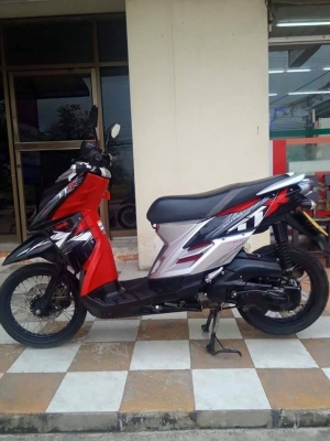 Yamaha TTX ปี 2556 สีดำแดง รถสวยสปอร์ต ดูดีมีสไตล์ คุ้มค่าขับดีจริง เพียง 23000 บาท