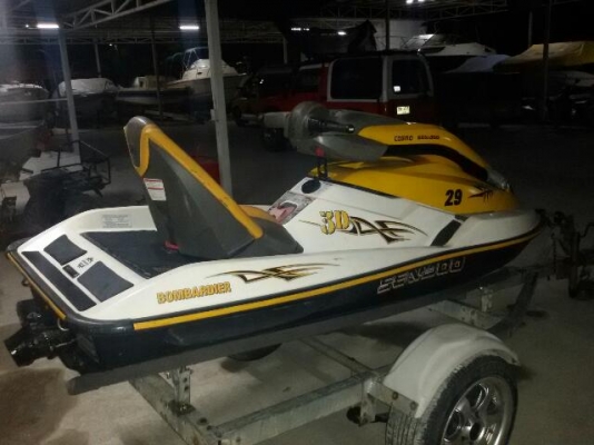 ขายเจ็ทสกี seadoo 3d พร้อมเทเลอร์