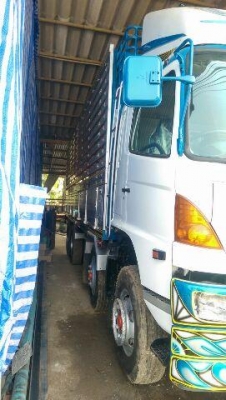 Maga 12 ล้อปี 46 เครื่อง 335 แรงเพลาเดียว ไม่ดัมพ์ กระบะมิเนียมทั้งลูก รถสวยลองขับได้ก่อนตัดสินใจ