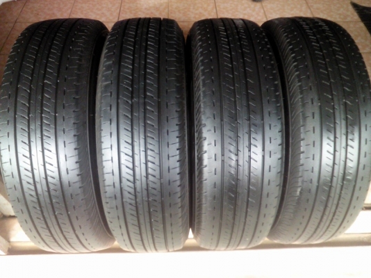 ขายยาง บริสโตน 205/70/15 ปลายปี12 ไม่มีปะ 4เส้น 3,500