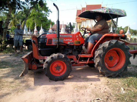 L3408 Kubota ผานหน้า  +ผาน6x22"lcs