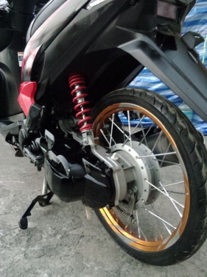 New Mio 125i เครื่องเดิมๆ แต่งสวยลงล้ออย่างเดียวครับ ราคาเบาๆครับ