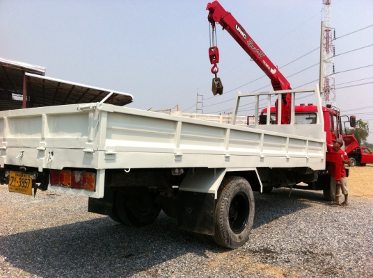 ฮีโน่  FF177 เครื่อง EH700 168 แรงม้า ตัวกระบะยาว  6.20 เมตร