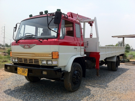 ฮีโน่  FF177 เครื่อง EH700 168 แรงม้า ตัวกระบะยาว  6.20 เมตร