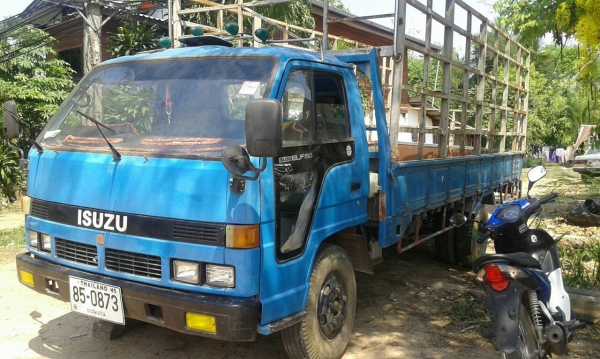 ขายหกล้อ อีซูซุ NPR-4BG1-125แรงยาว5เมตร พ.เวอร์ สภาพดีพร้อใช้งาน ทะเบียนพร้อมโอน