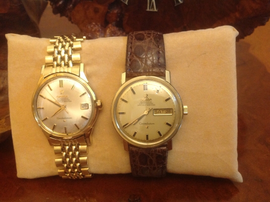 ขายนาฬิกาข้อมือชาย Vintage Omega ปี 1960 รุ่นยอดนิยมขาสิงห์ ของสะสมส่วนตัวเอาออกมาขาย