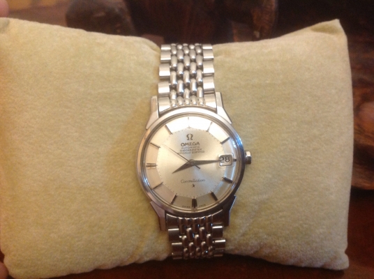 ขายนาฬิกาข้อมือชาย Vintage Omega ปี 1960 รุ่นยอดนิยมขาสิงห์ ของสะสมส่วนตัวเอาออกมาขาย