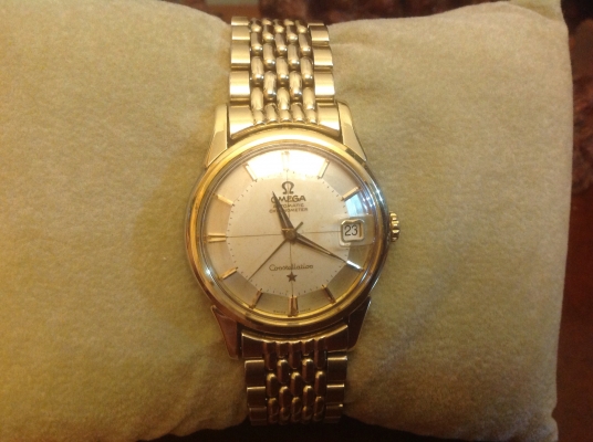 ขายนาฬิกาข้อมือชาย Vintage Omega ปี 1960 รุ่นยอดนิยมขาสิงห์ ของสะสมส่วนตัวเอาออกมาขาย