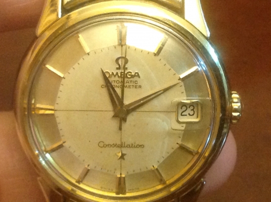 ขายนาฬิกาข้อมือชาย Vintage Omega ปี 1960 รุ่นยอดนิยมขาสิงห์ ของสะสมส่วนตัวเอาออกมาขาย