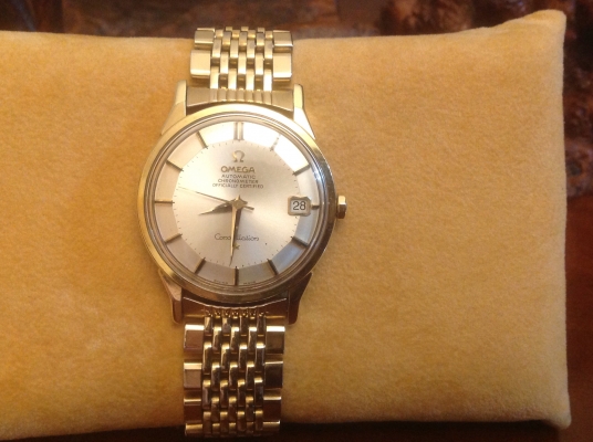 ขายนาฬิกาข้อมือชาย Vintage Omega ปี 1960 รุ่นยอดนิยมขาสิงห์ ของสะสมส่วนตัวเอาออกมาขาย