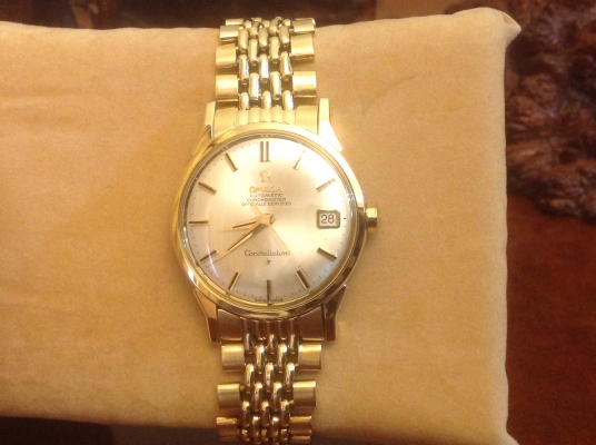 ขายนาฬิกาข้อมือชาย Vintage Omega ปี 1960 รุ่นยอดนิยมขาสิงห์ ของสะสมส่วนตัวเอาออกมาขาย