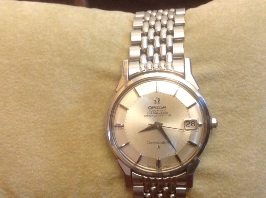 ขายนาฬิกาข้อมือชาย Vintage Omega ปี 1960 รุ่นยอดนิยมขาสิงห์ ของสะสมส่วนตัวเอาออกมาขาย