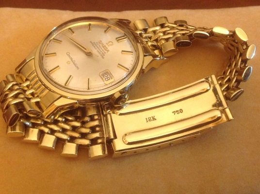 ขายนาฬิกาข้อมือชาย Vintage Omega ปี 1960 รุ่นยอดนิยมขาสิงห์ ของสะสมส่วนตัวเอาออกมาขาย