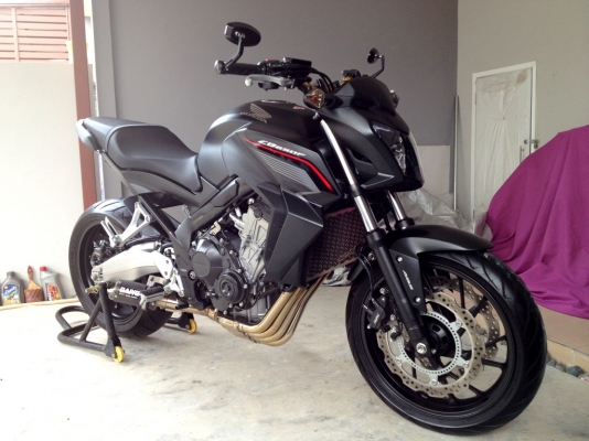 ขาย CB650f ปี2014 ท่อสูตรซิ่ง วิ่งน้อย ราคา 259000 บาท(รับเทริ์น จัดไฟแนนท์) ขาย CB650f ปี2014 ท่อสูตรซิ่ง วิ่งน้อย ราคา 259000 บาท(รับเทริ์น จัดไฟแนนท์)