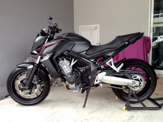 ขาย CB650f ปี2014 ท่อสูตรซิ่ง วิ่งน้อย ราคา 259000 บาท(รับเทริ์น จัดไฟแนนท์) ขาย CB650f ปี2014 ท่อสูตรซิ่ง วิ่งน้อย ราคา 259000 บาท(รับเทริ์น จัดไฟแนนท์)