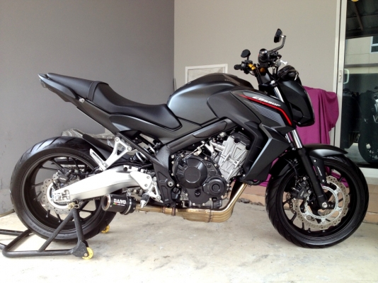 ขาย CB650f ปี2014  ท่อสูตรซิ่ง  วิ่งน้อย ราคา 259000 บาท(รับเทริ์น จัดไฟแนนท์)