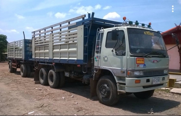 ขายพ่วงดั้มแม่-ลูก HINO FM3M เครื่องเดิม M10C 240 แรงม้า เกียร์ฟูลเลอร์ คัสซีสวยตลอดเส้น ทะเบียนพร้อมโอนครับ