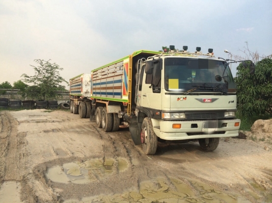 ขายสิบล้อดั้มพ่วงแม่ลูกHINO FM3Mเกาะเทอร์โบ260แรงติดก๊าซNgv6ถัง