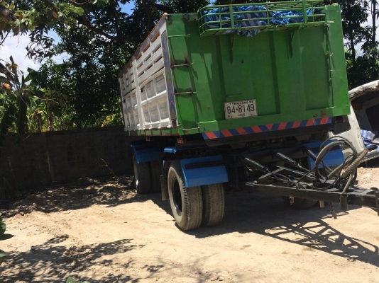 ขายหางพ่วงดั้ม2เพลาปี52 พื้นใหม่