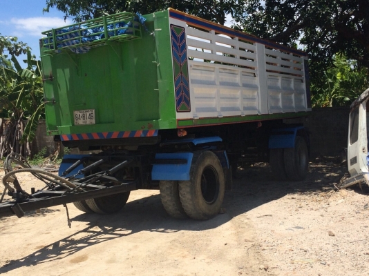 ขายหางพ่วงดั้ม2เพลาปี52 พื้นใหม่