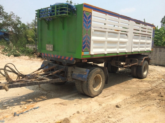 ขายหางพ่วงดั้ม2เพลาปี52 พื้นใหม่