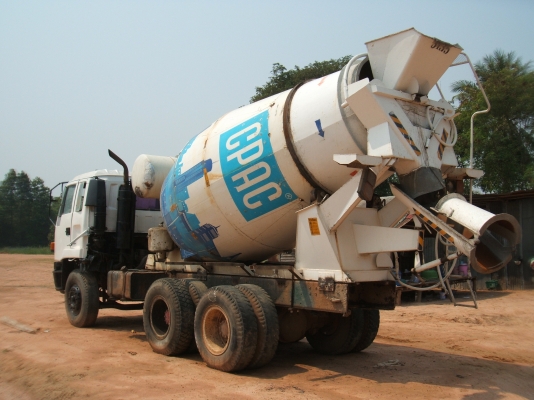 ขายรถสิบล้อ 2 เพลา โม่ปูน 6 คิว ปั้มซาวเออร์ เบอร์ 22 เครื่องยนต์อีซูซุ 275 แรงม้า