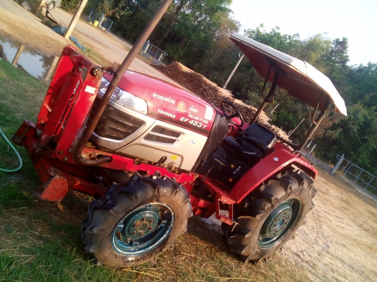 ขายยันม่าร์45แรง สวยๆ ถูกๆเลยครับอุปกรณ์ดันดินหน้าผานพรวน