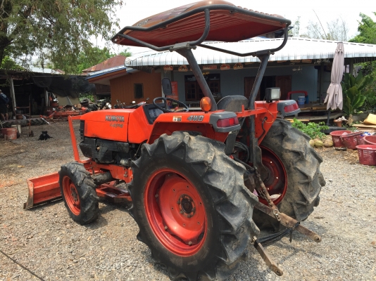 รถสวยเดิมพร้อมใช้ L4508 ใบดันคานล่างผานพรวนช้าง เครื่องเกียร์ไฮดรอลิคสมบูรณ์ พร้อมใช้ทันที