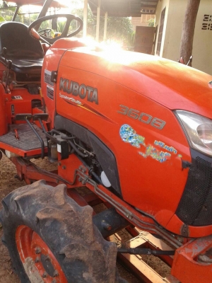 KUBOTA L3608 หาง5 ใบดัน ชั่วโมงน้อย ยางสวย