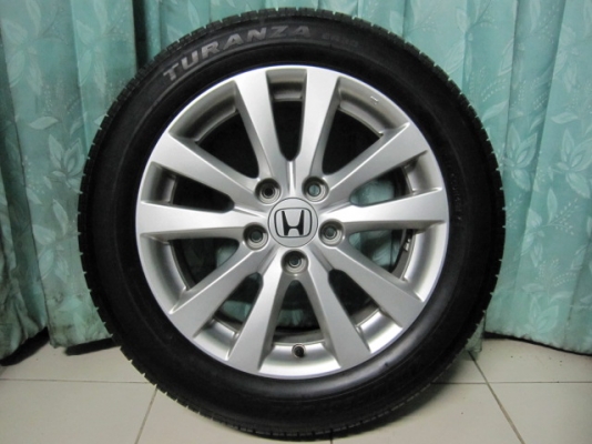 ขายล้อแม็กพร้อมยาง Honda Civic FB ขอบ 16 ลาย 10 ก้าน ราคาถูก