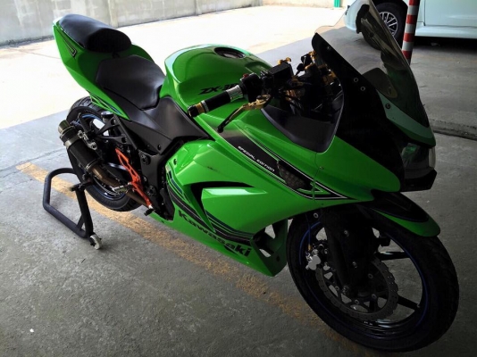 NINJA 250 ปี2011มีท่อสูตร FULL เสียงลั่นๆ ชิวแต่งชุดแฮนด์แต่งเกียร์โยง ยางหน้าหลังใหม่ ราคา 79500 NINJA 250 ปี2011มีท่อสูตร FULL เสียงลั่นๆ ชิวแต่งชุดแฮนด์แต่งเกียร์โยง ยางหน้าหลังใหม่ ราคา 79500