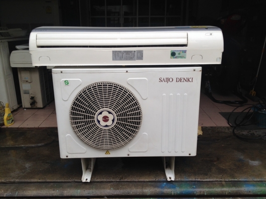 **** ขายแอร์ SAIJO DENKI 18000 BTU สภาพสวย ****