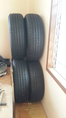 ยางใหม่ป้ายแดง new vios 2015